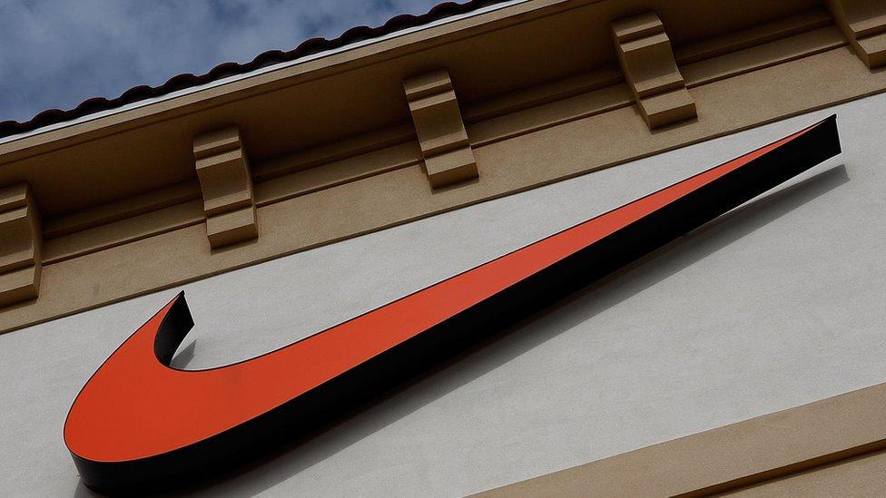 Nike sign