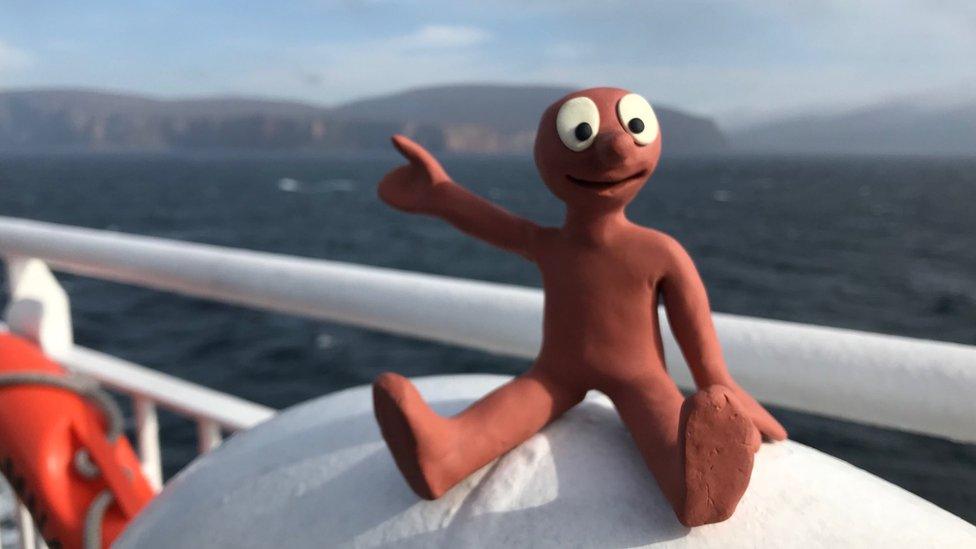 Morph on a ferry