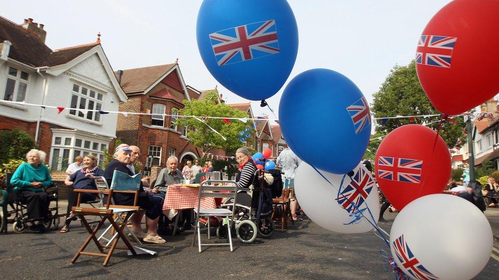 Royal wedding street wedding