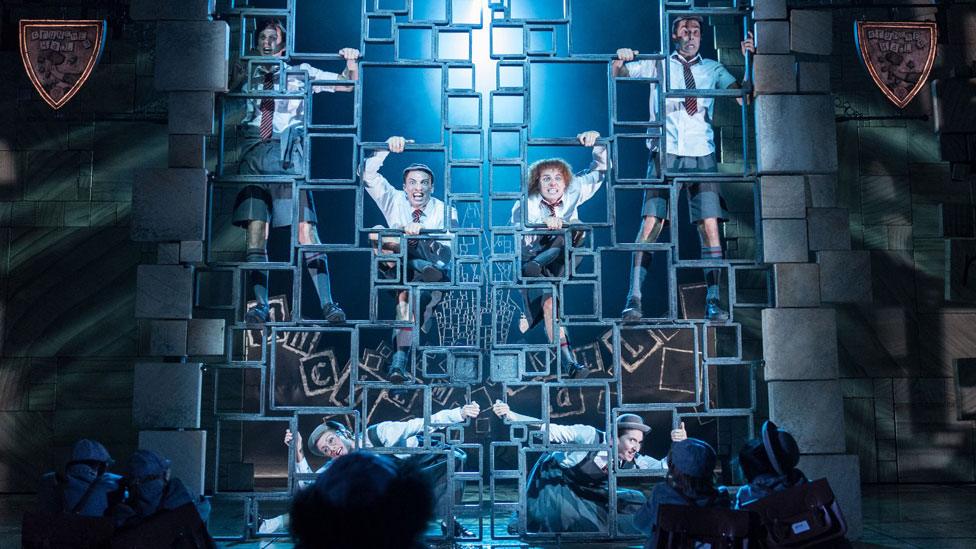 A scene from Matilda the Musical