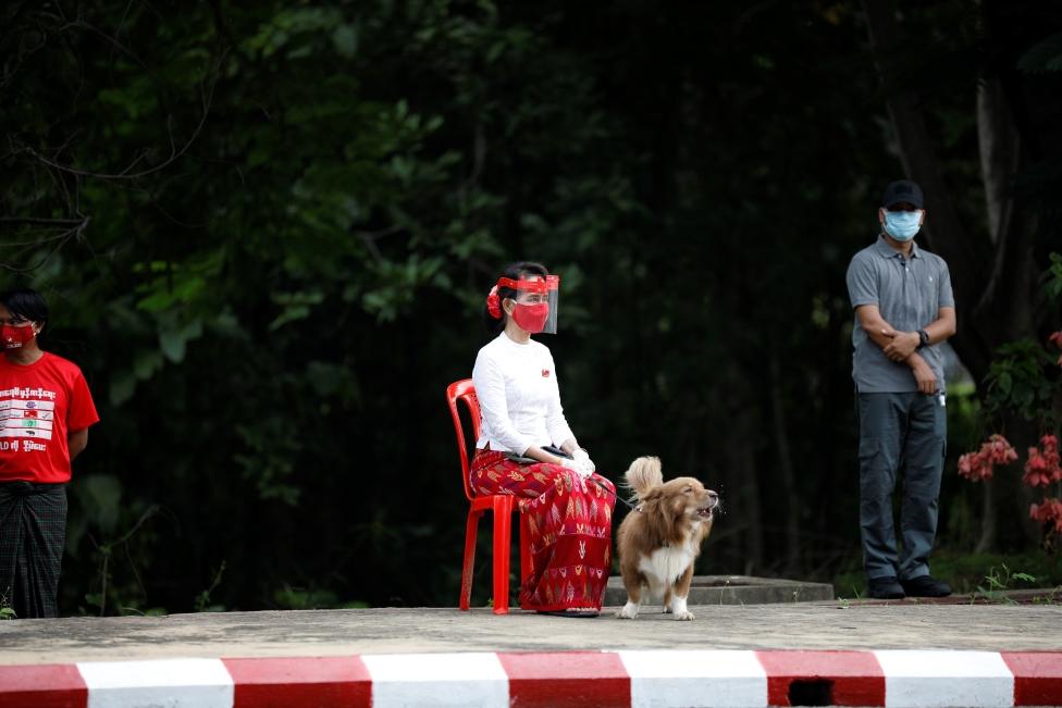 Aung San Suu Kyi and Taichito