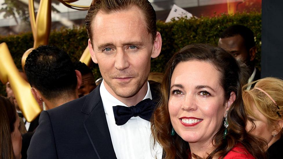 Tom Hiddleston and Olivia Coleman