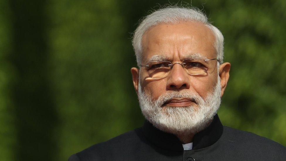 Indian Prime Minister Narendra Modi