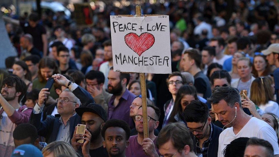 Manchester vigil