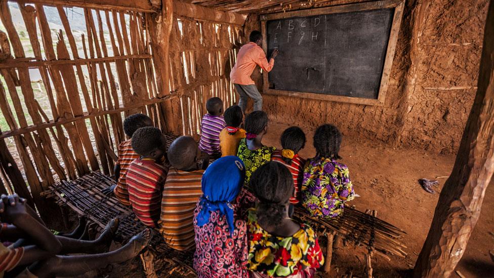 Classroom in Ethiopia