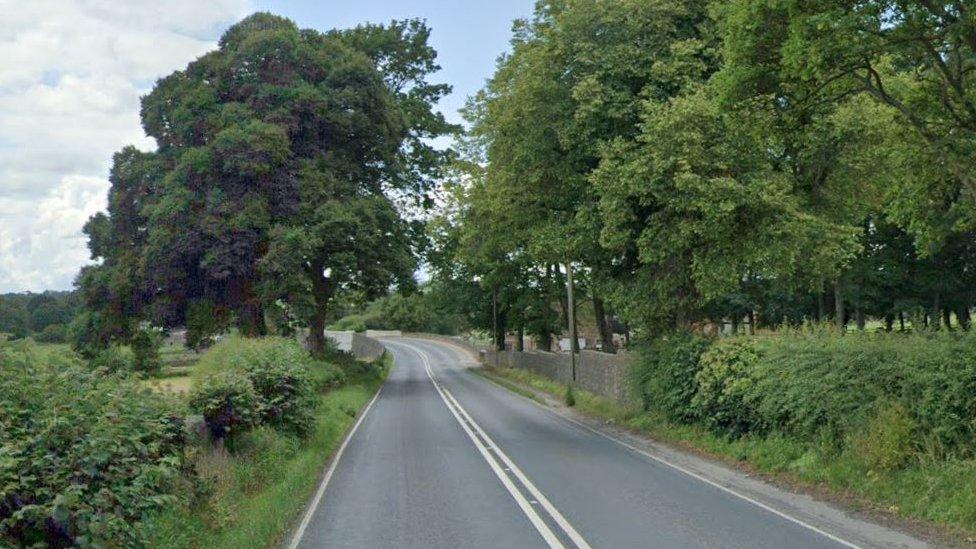 General view of A65 near Gargreave