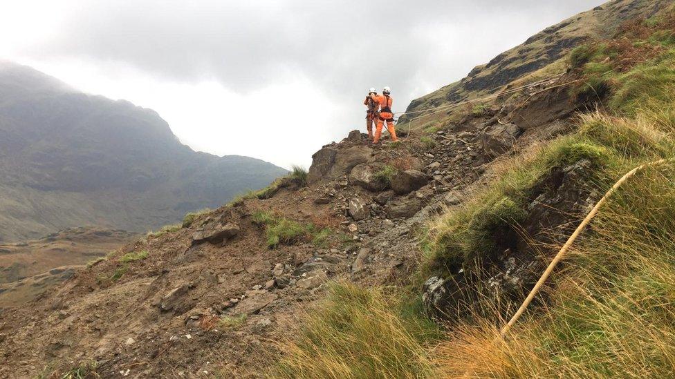 Rest and Be Thankful landslip