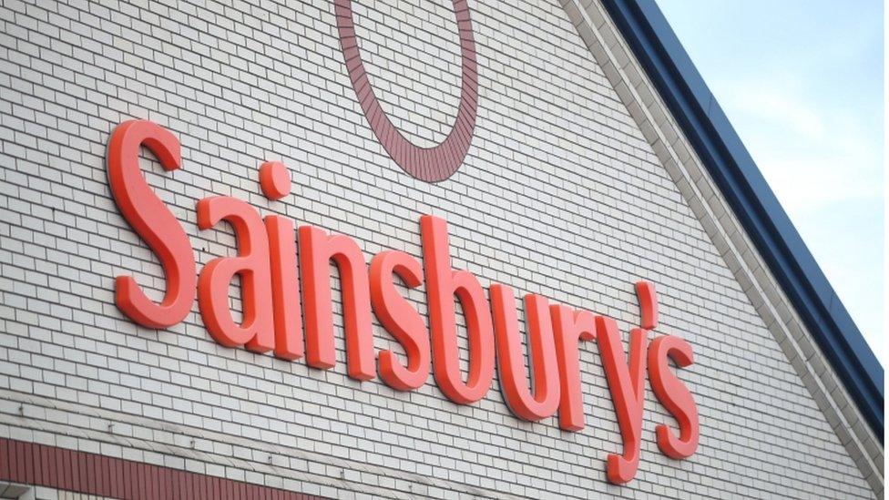 Sainsbury's sign