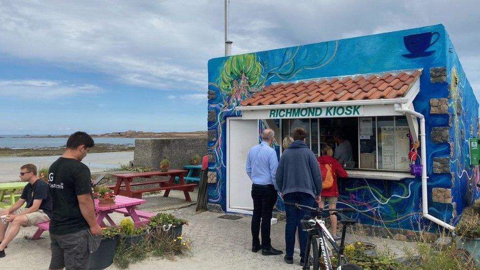 Richmond kiosk in Guernsey