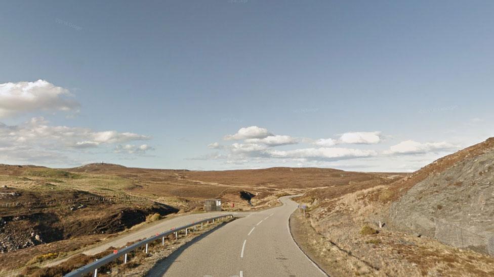 A836 between Bettyhill and Strathy