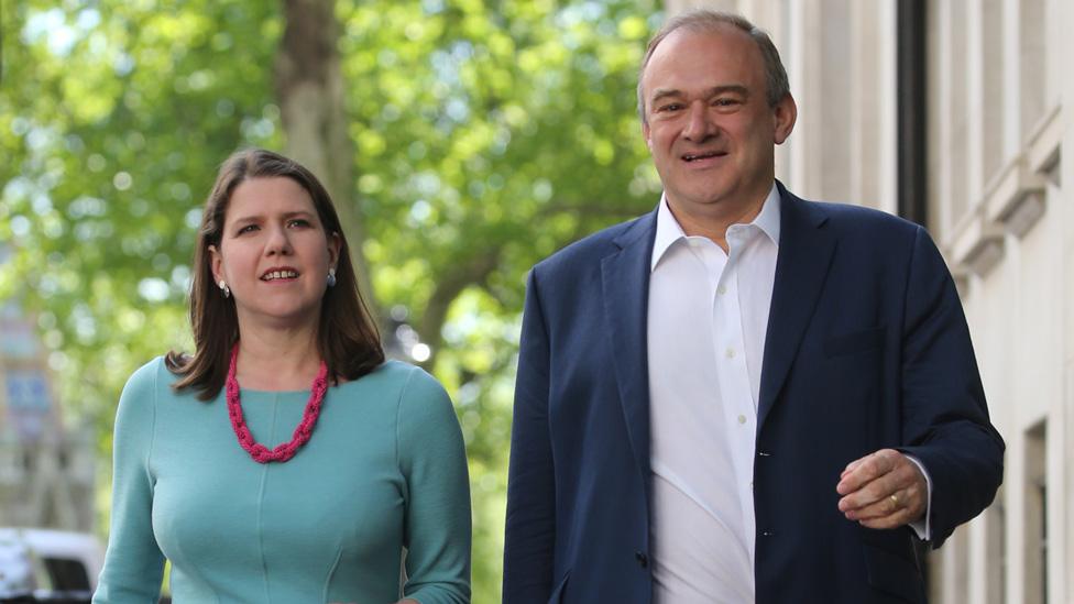 Jo Swinson and Ed Davey