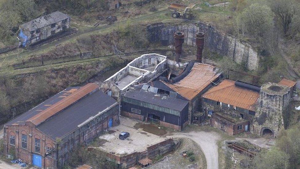 Brymbo iron and steel works site