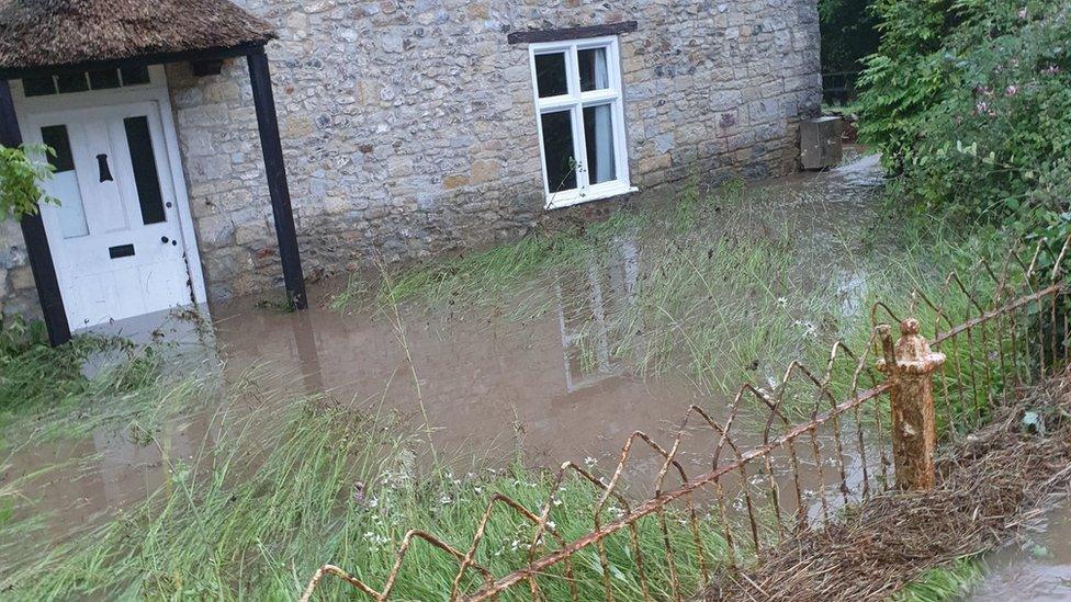 Chard flooding