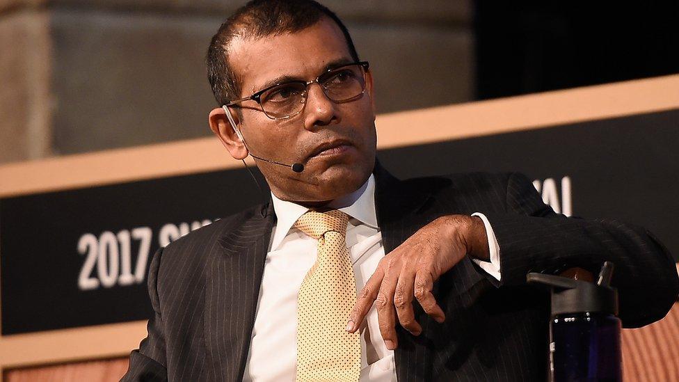 Former President Mohamed Nasheed was granted refugee status in the United Kingdom in 2016