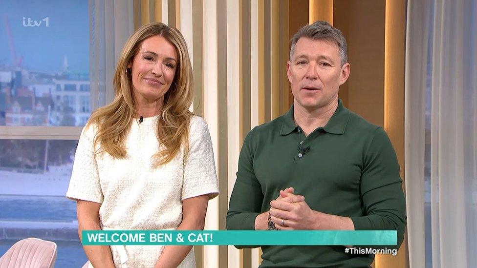 Cat Deeley and Ben Shephard