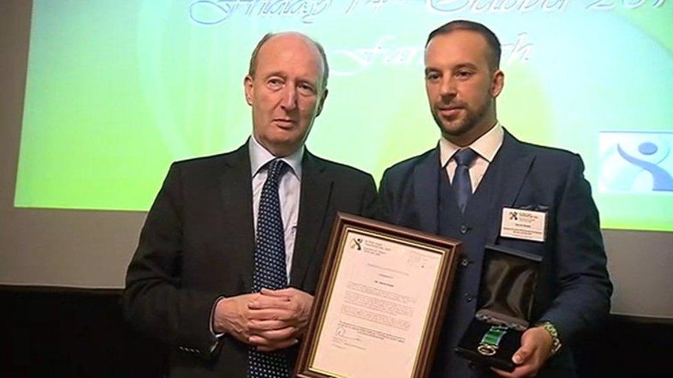 Shane Ross and Davitt Walsh