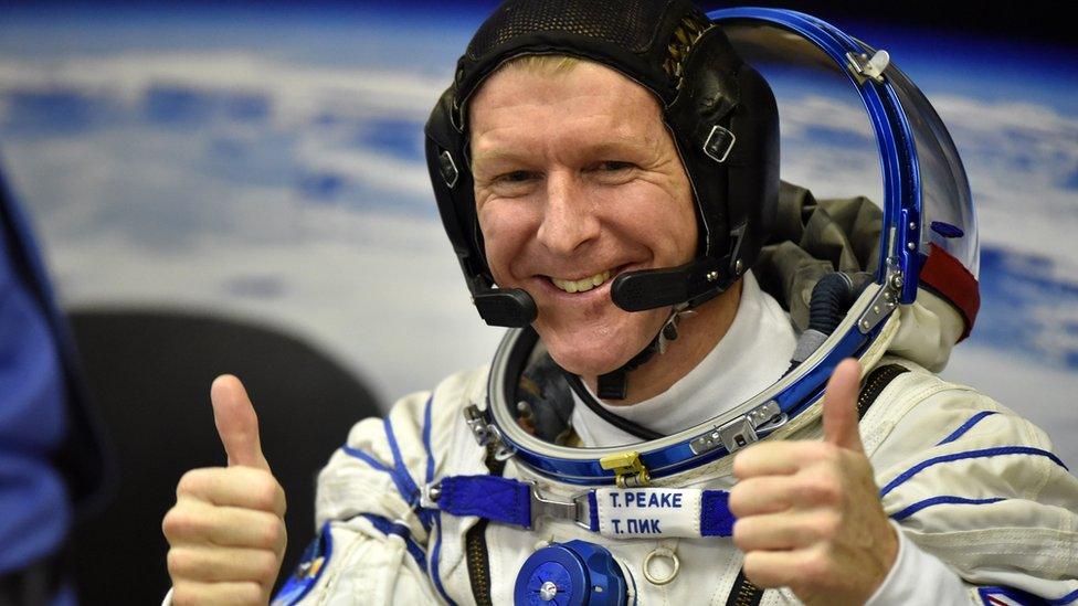 Astronaut Tim Peake