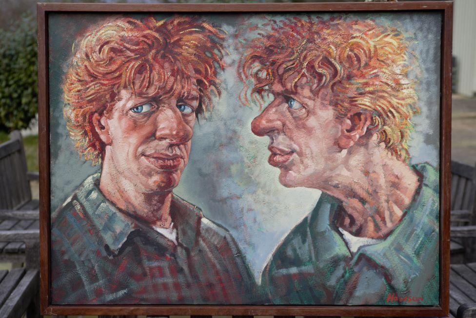 Jekyll and Hyde; 1995; oil on canvas; 91.5 x 152.5cm; private collection; © the artist