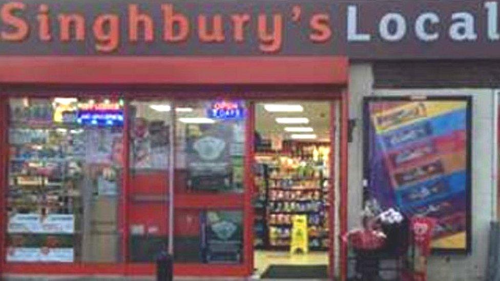 Singhbury's Local shop