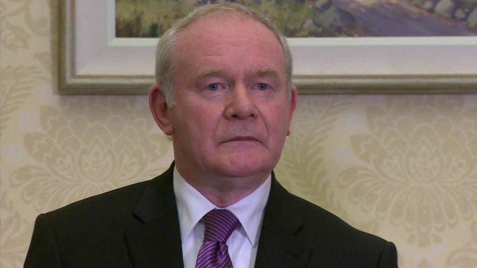 Martin McGuinness, Northern Ireland's deputy first minister