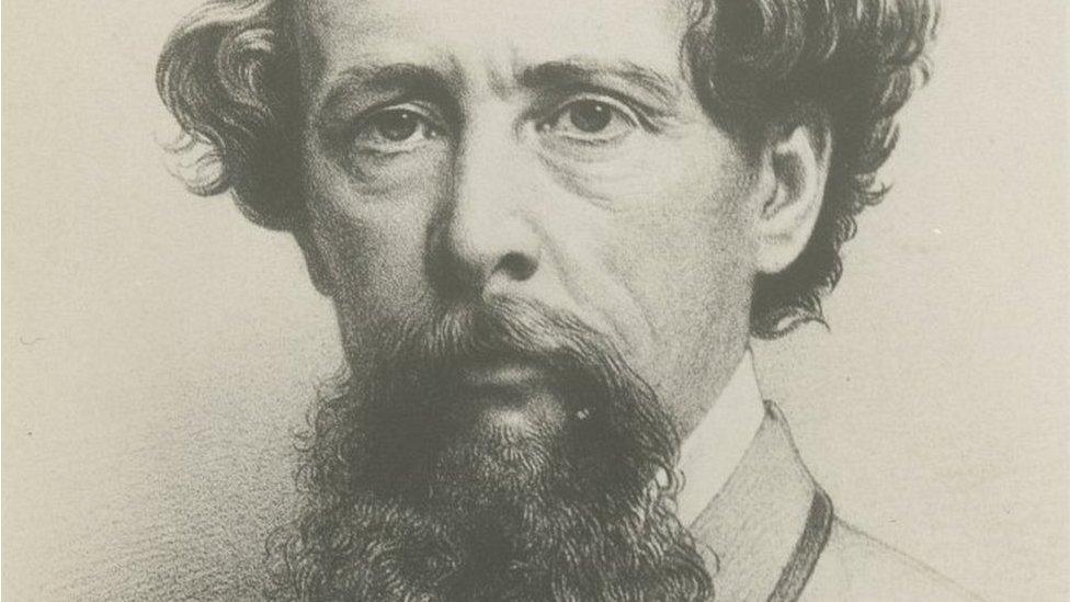 Charles Dickens portrait