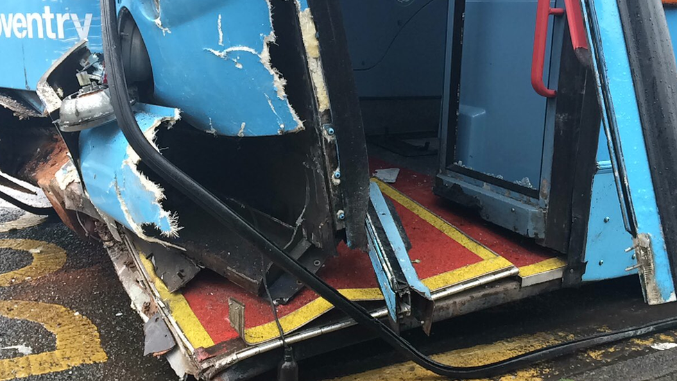 Bus damage
