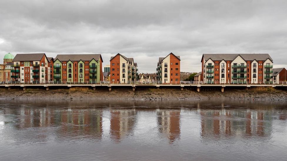 Newport and the River Usk