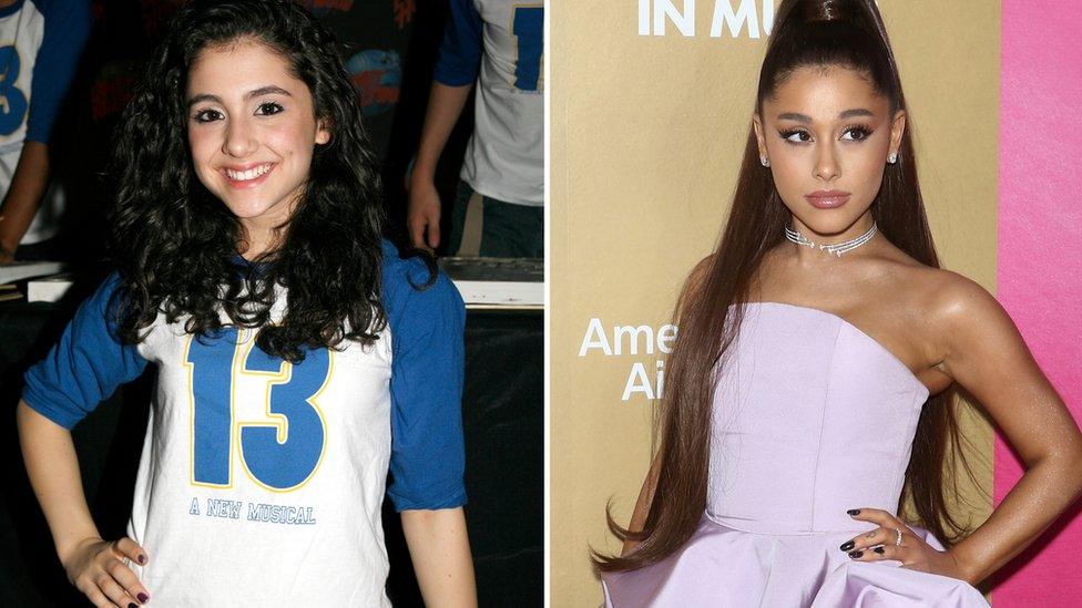 Ariana Grande 10 years ago verses now.