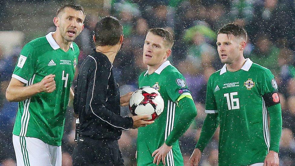 Northern Ireland lost 1-0 to Switzerland