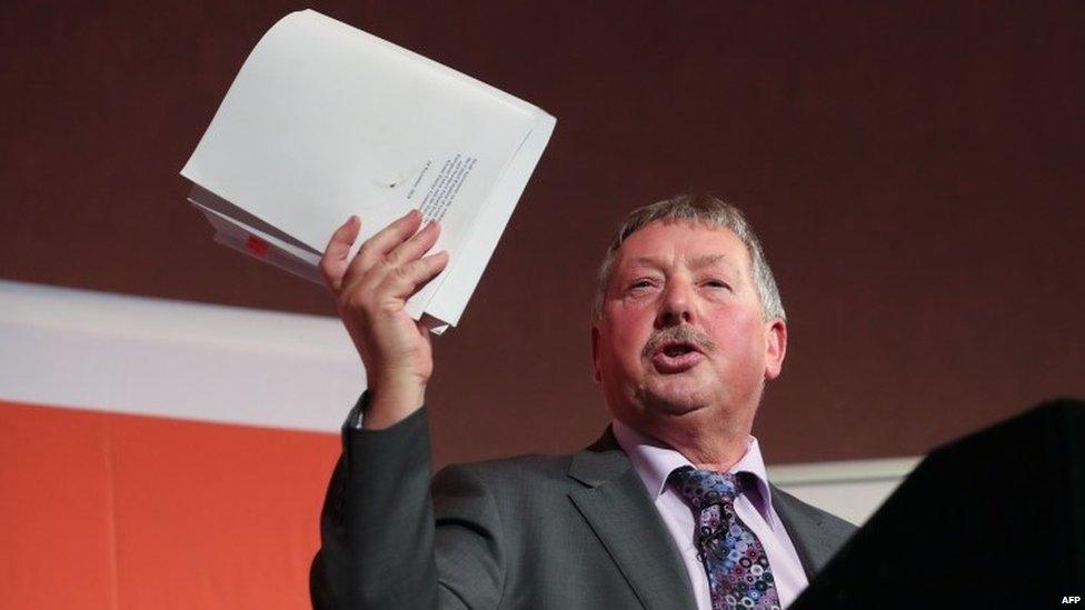 DUP MP Sammy Wilson