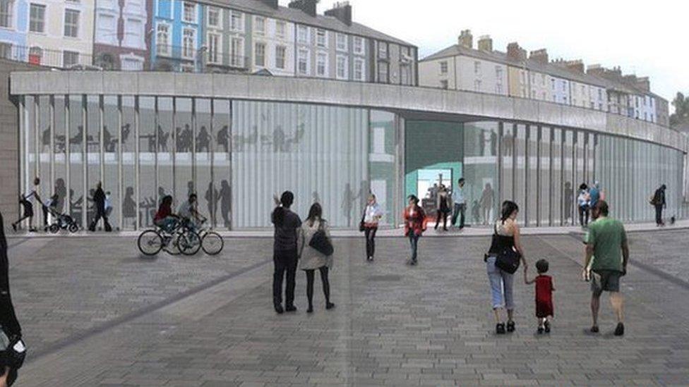 Image of Welsh Highland Railway station in Caernarfon