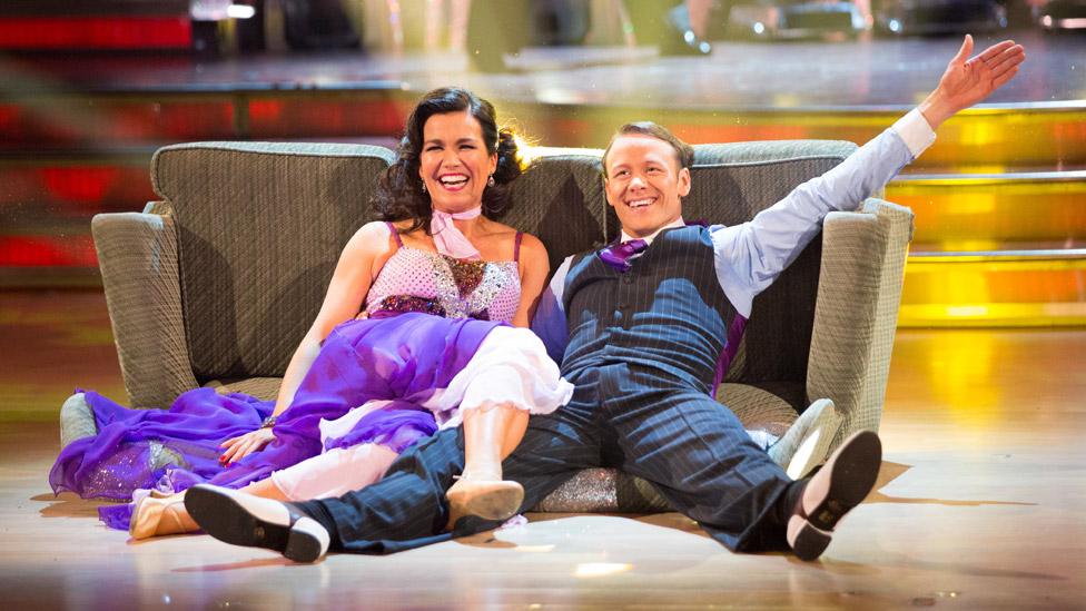 Kevin Clifton and Susanna Reid in 2013