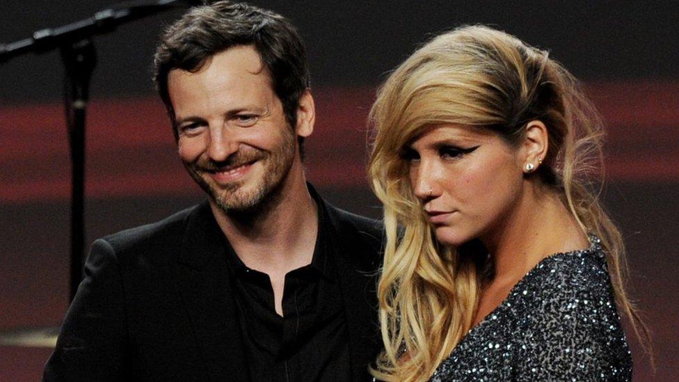 Kesha and Dr Luke