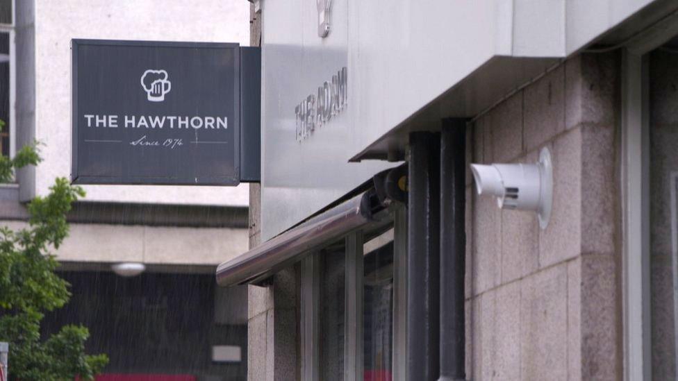 The Hawthorn Bar in Aberdeen