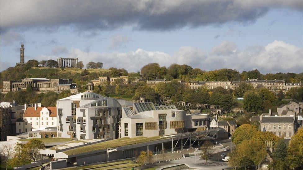 Scottish Parliament at Holyrood