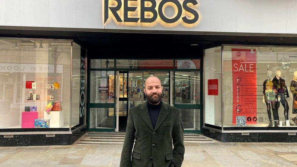 Rebos owner Serkan Arslan