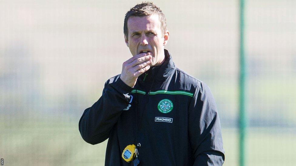 Celtic manager Ronny Deila