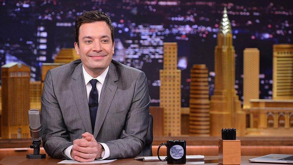 Jimmy Fallon on the Tonight Show