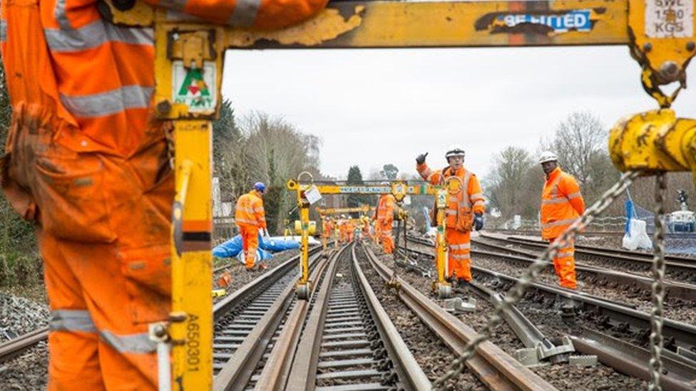 Network Rail engineering works