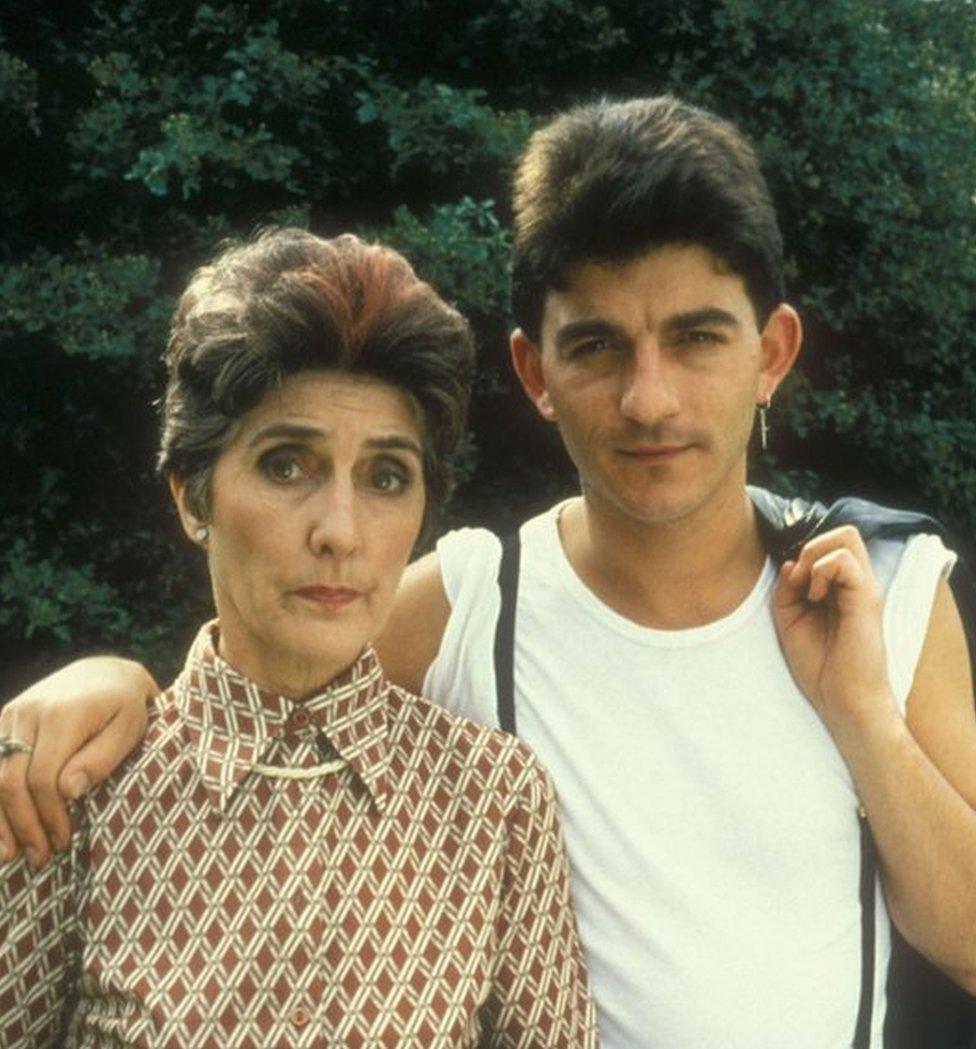 June Brown and John Altman