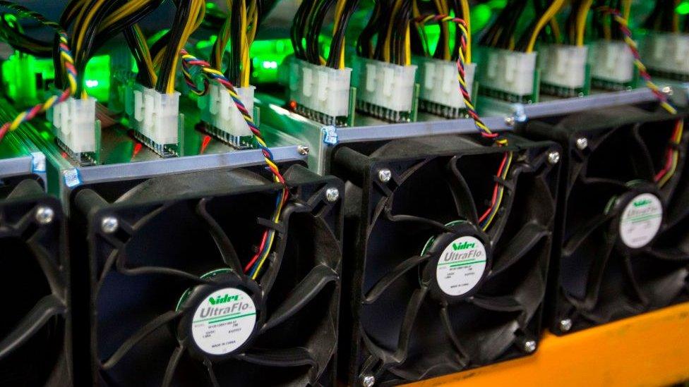 Bitcoin mining machines