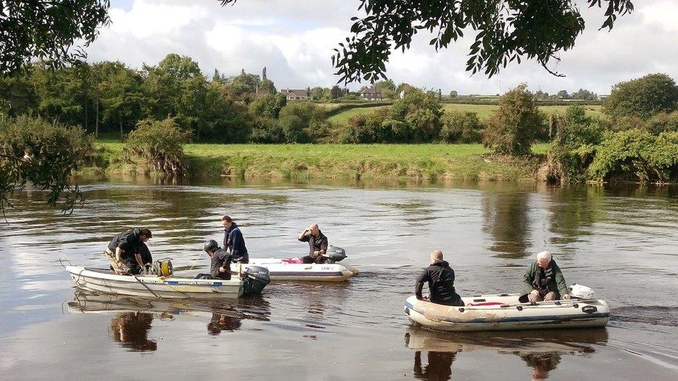 The Loughs Agency carrying out a survey of rainbow trout numbers