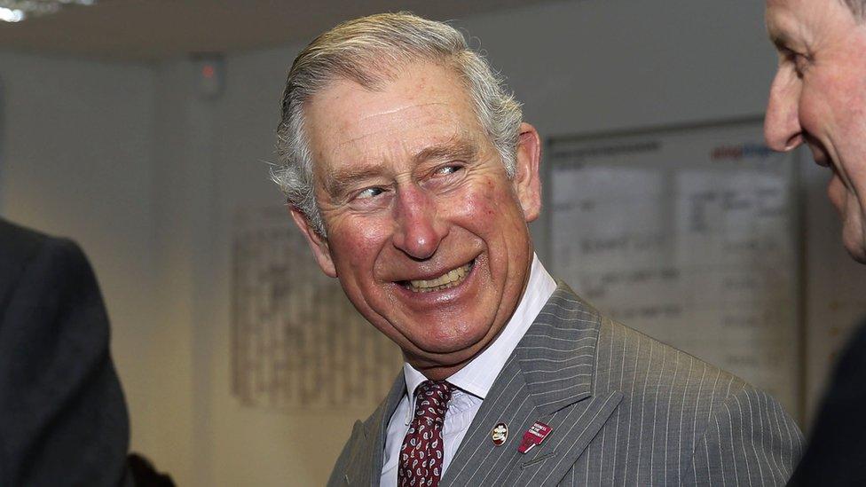 Prince Charles in Redcar