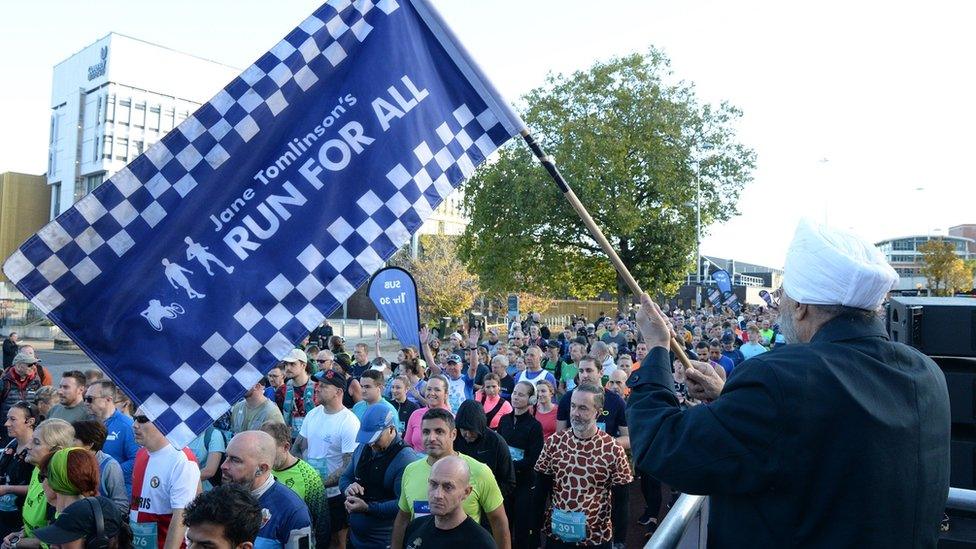 Runners in Coventry Half