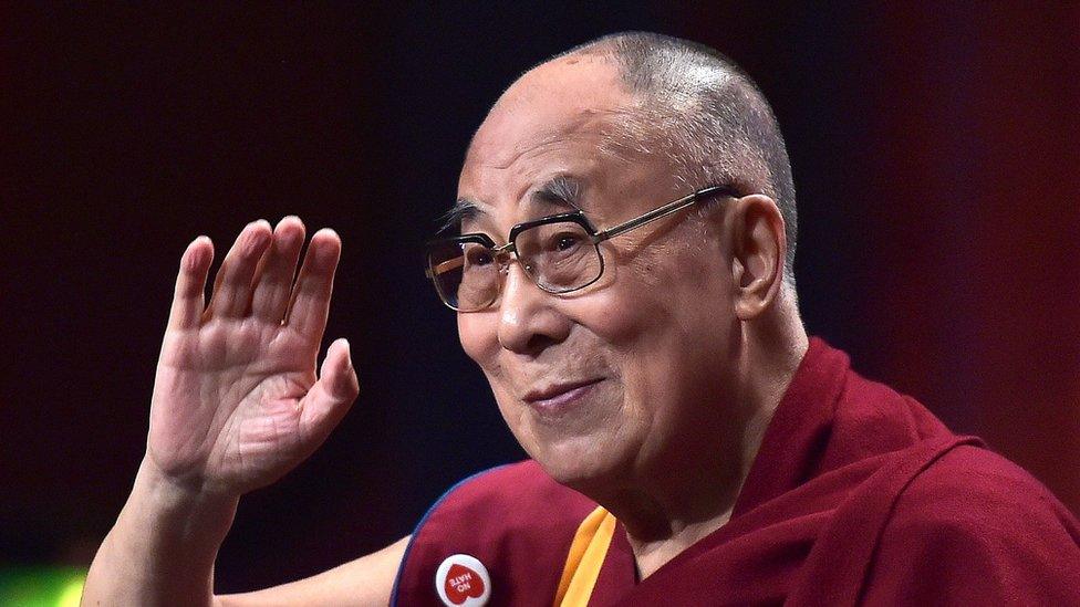 File photo taken on September 15, 2016 shows the spiritual leader of the Tibetan people, the Dalai Lama