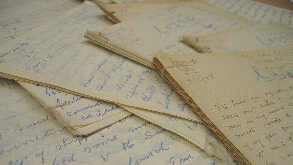 University of East Sussex war archive's Nella Last diaries