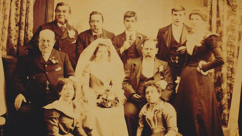 Alfred Thomas Merryman family photo