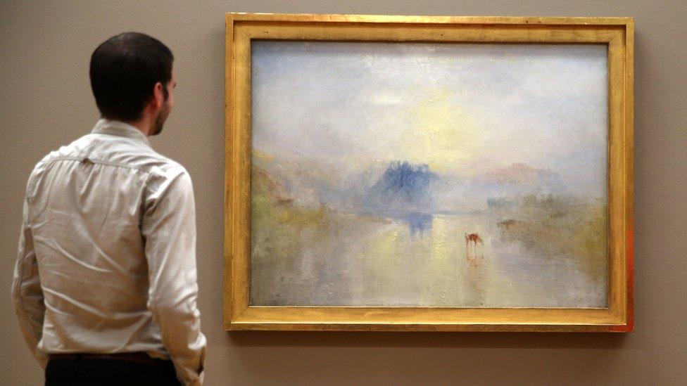 JMW Turner exhibition at the Tate Britain