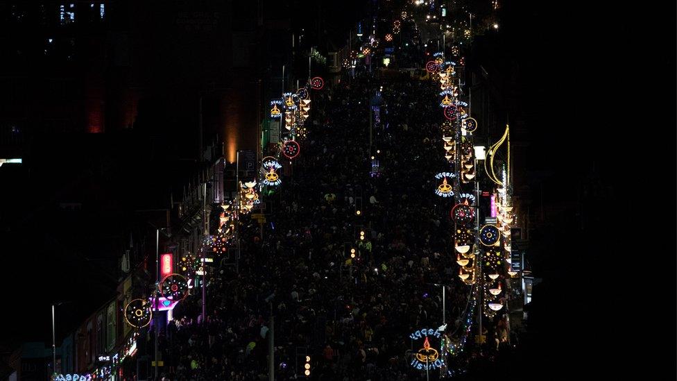 Leicester Diwali switch-on 2017