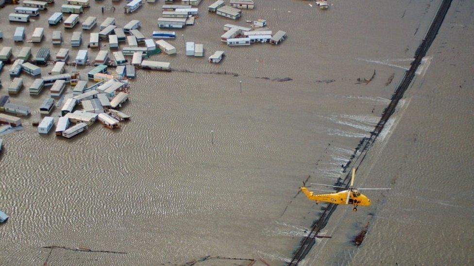 Towyn flooding